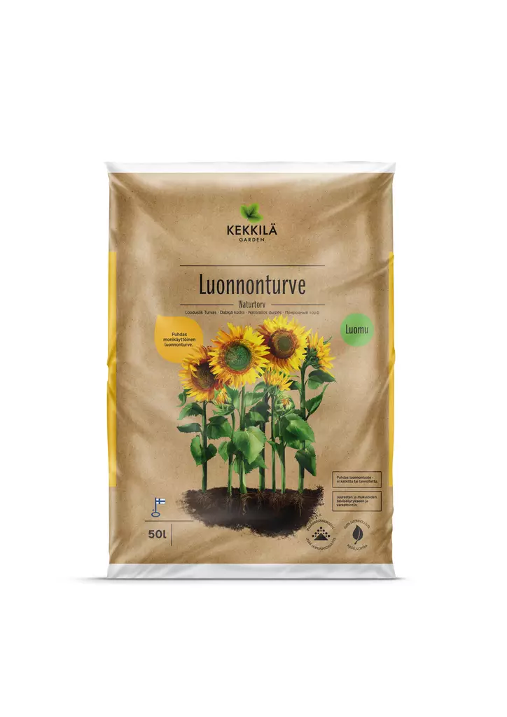 Kekkilä Luonnonturve 50 L - Mullat ja turpeet - 6433000200516 - 1