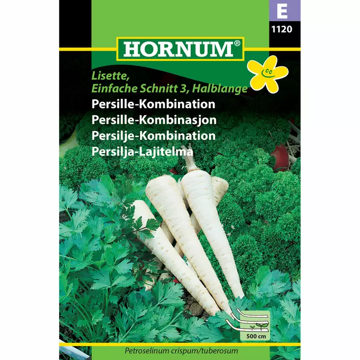 Persilja-lajitelma, Petroselinum, siemen, Hornum - Annossiemenet - 5708787011206 - 1