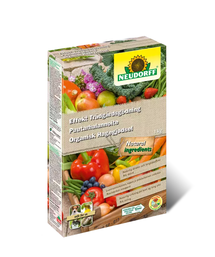 Azet Orgaaninen Bio Puutarhalannoite 1 kg, Neudorff - Kesäkukka- ja hyötytarhalannoitteet - 4005240165737 - 1