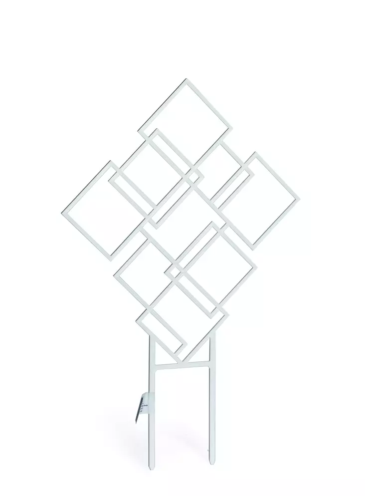 Ruukkusäleikkö Squares valkoinen - Tuet ja säleiköt - 7312600052307 - 1