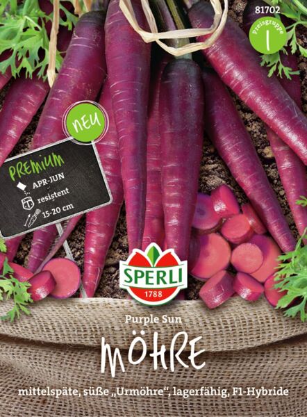 Sperli Porkkana 'Purple Sun' siemen Schetelig - Annossiemenet - 4001523817027 - 1