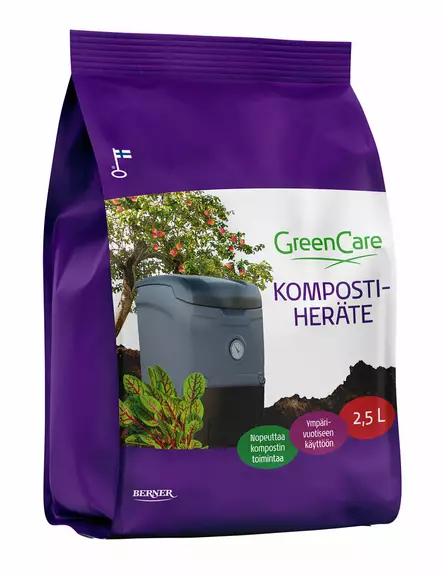 GreenCare Kompostiheräte 2,5 L - Kompostointitarvikkeet - 6414505165708 - 1