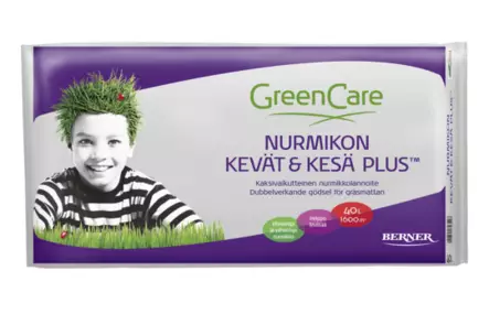GreenCare Nurmikon Kevät & Kesä Plus 40 L - Lannoitteet - 6414504723428 - 1