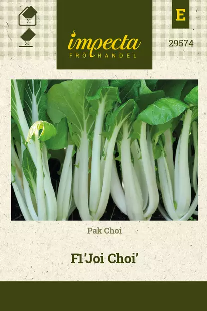 Pak Choi 'Joi Choi', siemen, Impecta - Vihannesten siemenet - 7332756295748 - 1