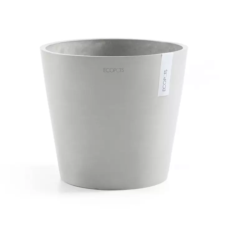 Ecopots Amsterdam valkoharmaa - Sisäruukut - 5413724301288 - 1