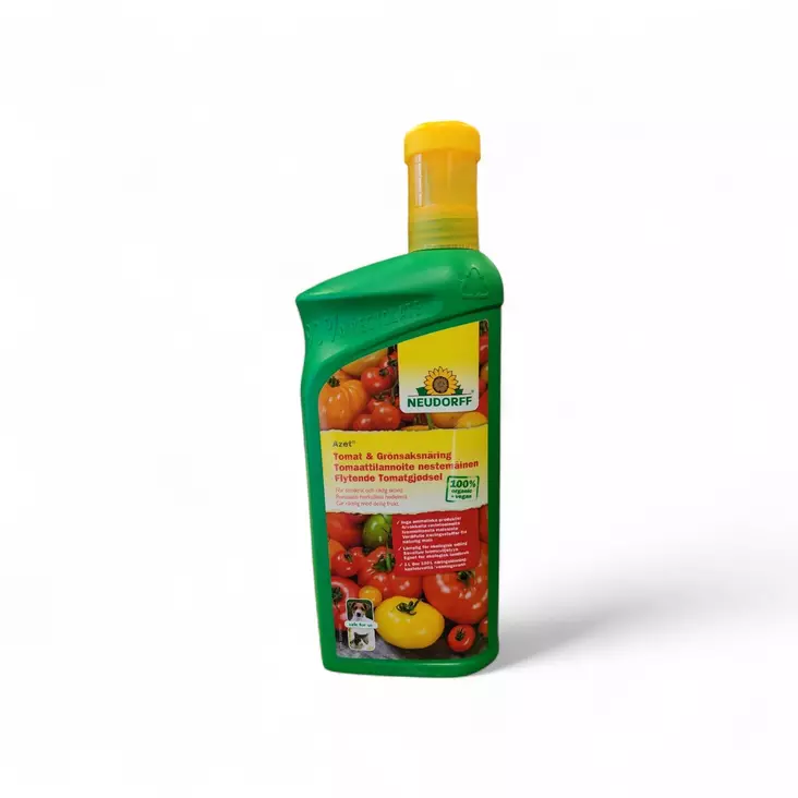 Azet Orgaaninen Tomaattilannoite nestemäinen 1 L, Neudorff - Kesäkukka- ja hyötytarhalannoitteet - 4005240197868 - 1