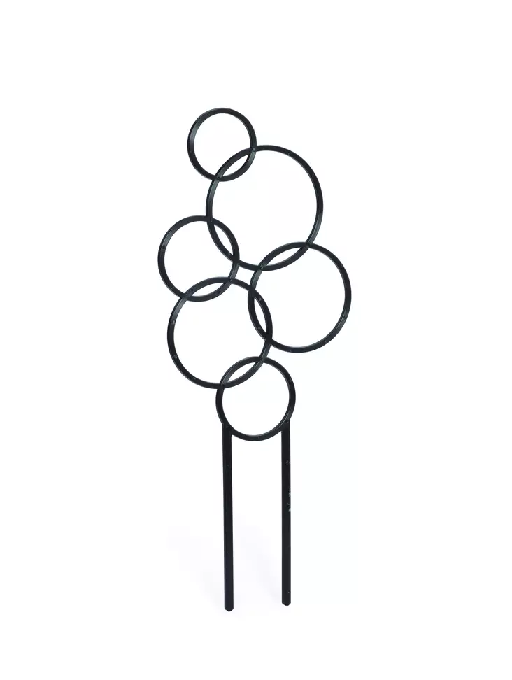 Ruukkusäleikkö Circles musta - Tuet ja säleiköt - 7312600052338 - 1