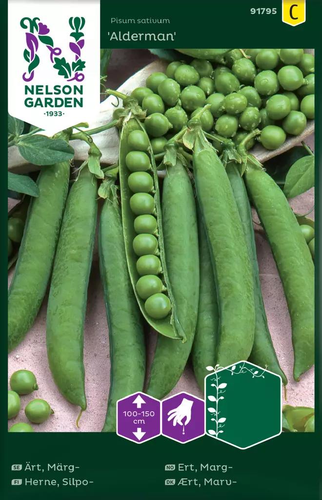 Silpoherne 'Alderman' siemen, Nelson Garden - Vihannesten siemenet - 7312600917958 - 1