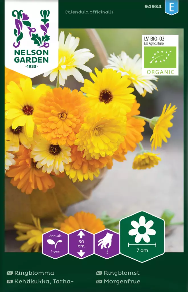 Tarhakehäkukka, väriseos, siemen, Nelson Garden - Kukkien siemenet - 7312600949348 - 1