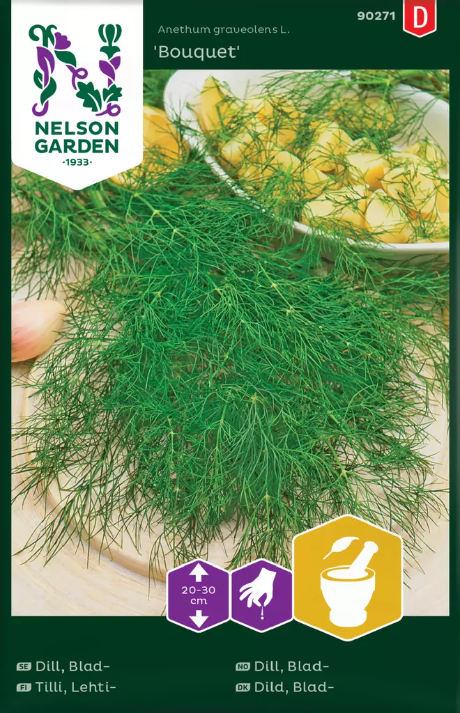 Tilli 'Bouquet' siemen, Nelson Garden - Yrttien siemenet - 7312600902718 - 1