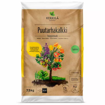 Kekkilä Puutarhakalkki 7,5 kg, jauhe - Kalkit - 6433000610469 - 1
