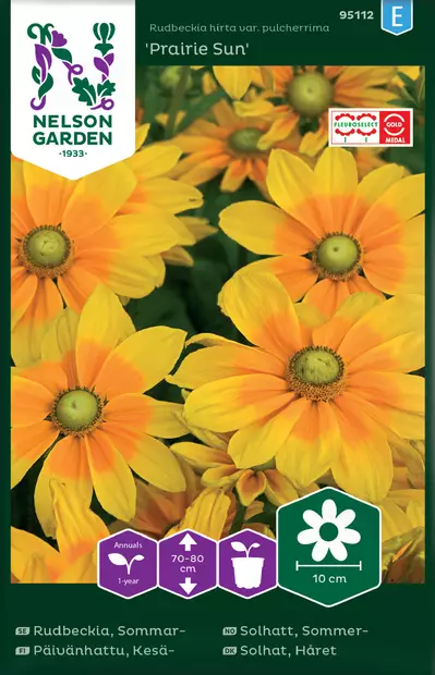 Kesäpäivänhattu 'Prairie Sun' siemen, Nelson Garden - Kukkien siemenet - 7312600951129 - 1