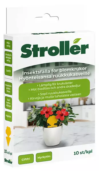 Stroller Hyönteisansa ruukkukasveille 10 kpl/pkt - Tuhohyönteisten torjunta - 3664715042679 - 1