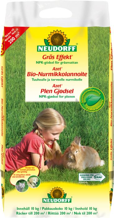 Bio-Nurmikkolannoite 10 kg - Lannoitteet - 4005240191309 - 1
