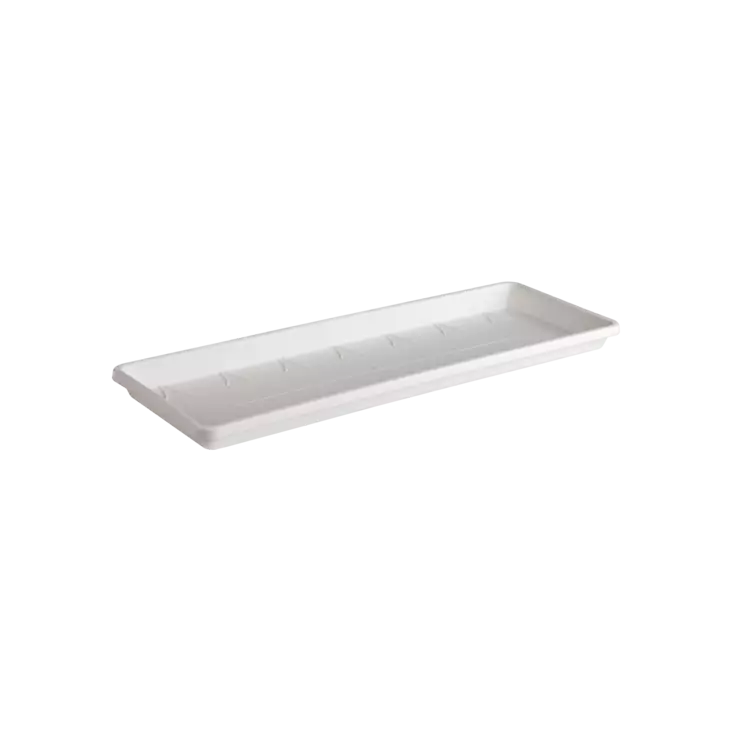 Elho Barcelona Trough Lautanen valkoinen, 70 cm - Ulkoruukut - 8711904154349 - 1