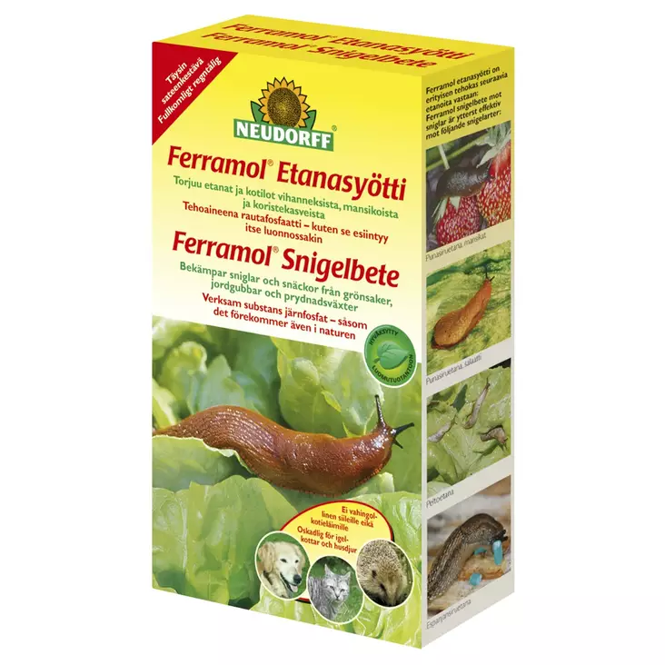 Ferramol Etanasyötti 500 g, Neudorff - Tuhohyönteisten torjunta - 4005240167519 - 1