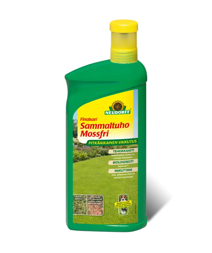 Finalsan Sammaltuho 1 L, Neudorff - Rikkakasvien ja sammalen torjunta - 4005240167779 - 1