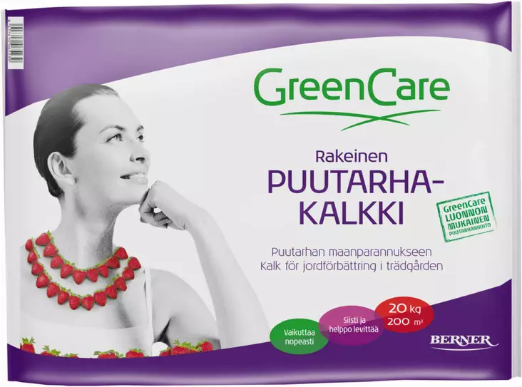 GreenCare Puutarhakalkki rae 20 kg - Kalkit - 6417610065239 - 1