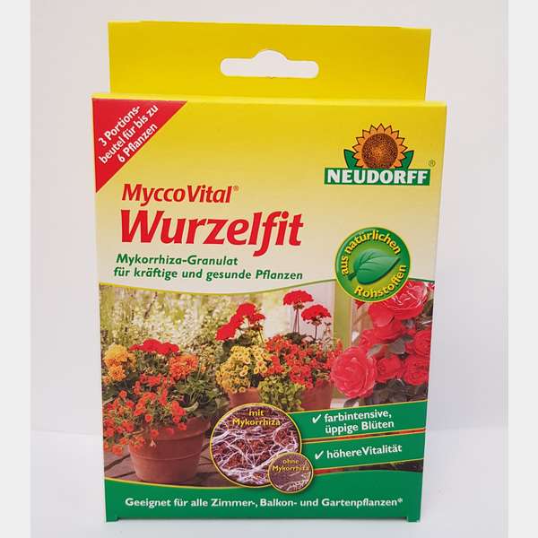 MyccoVital Wurzelfit Mykorritsa- Sienirihmasto 3x9 g, Neudorff - Kylvömullat - 4005240003039 - 1