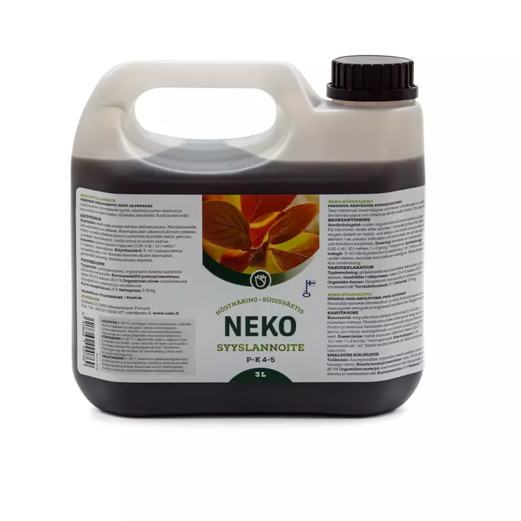 NEKO Syyslannoite 3 L - Lannoitteet - 6418669000769 - 1