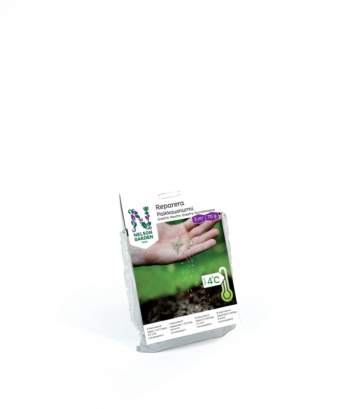 Nelson Garden Paikkausnurmi 70 g - Nurmikon siemenet pienet pakkaukset - 7312600028609 - 1